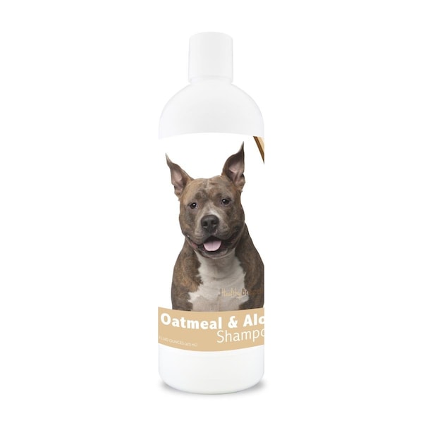 Healthy Breeds 16 oz American Staffordshire Terrier Oatmeal Shampoo with Aloe 840235100843 - main